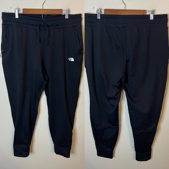 The North Face Pants - The North Face Black Jogger Sweatpants Size XL